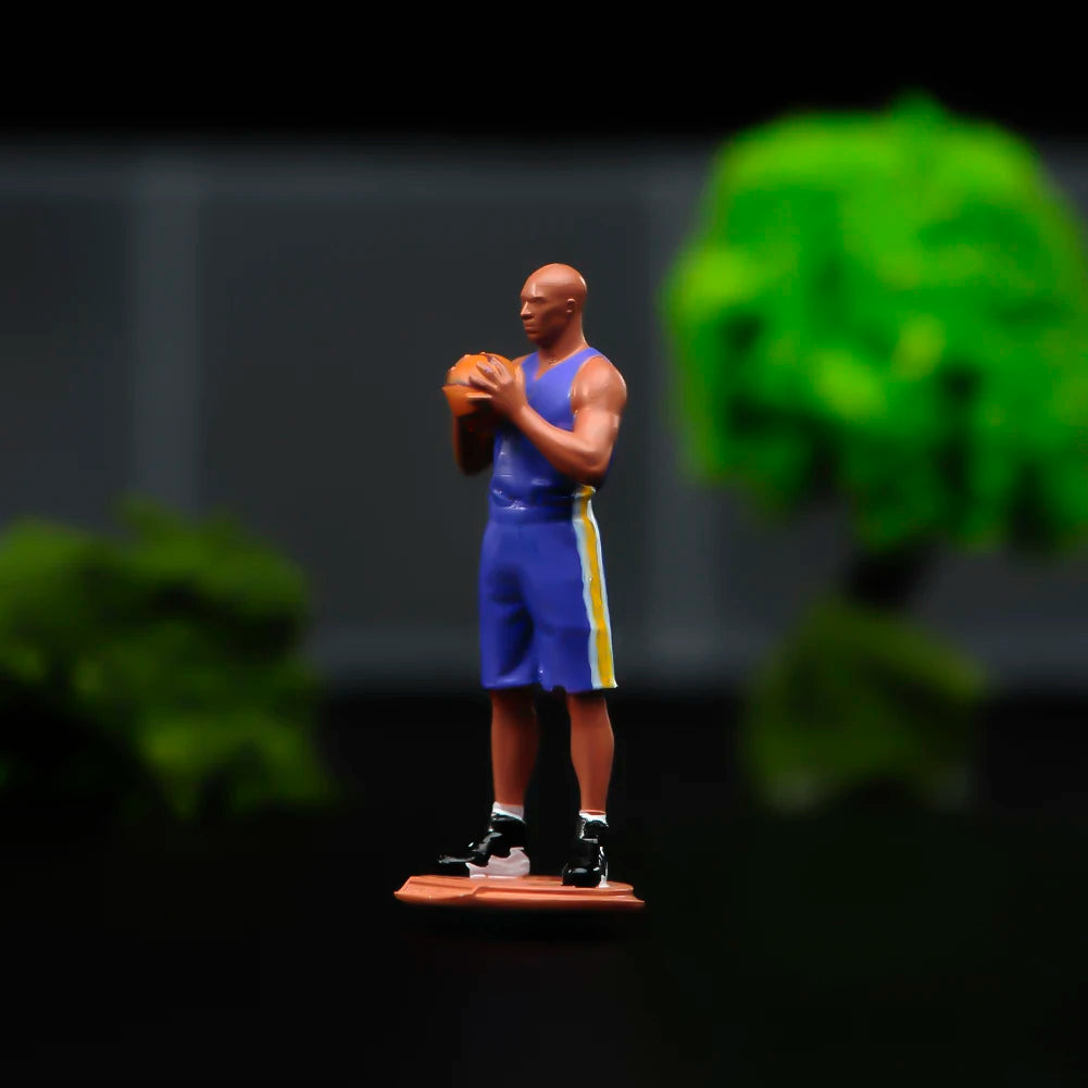 1/64 Handmade Basketball Star Figure - Perfect for Car Decor & Gifts