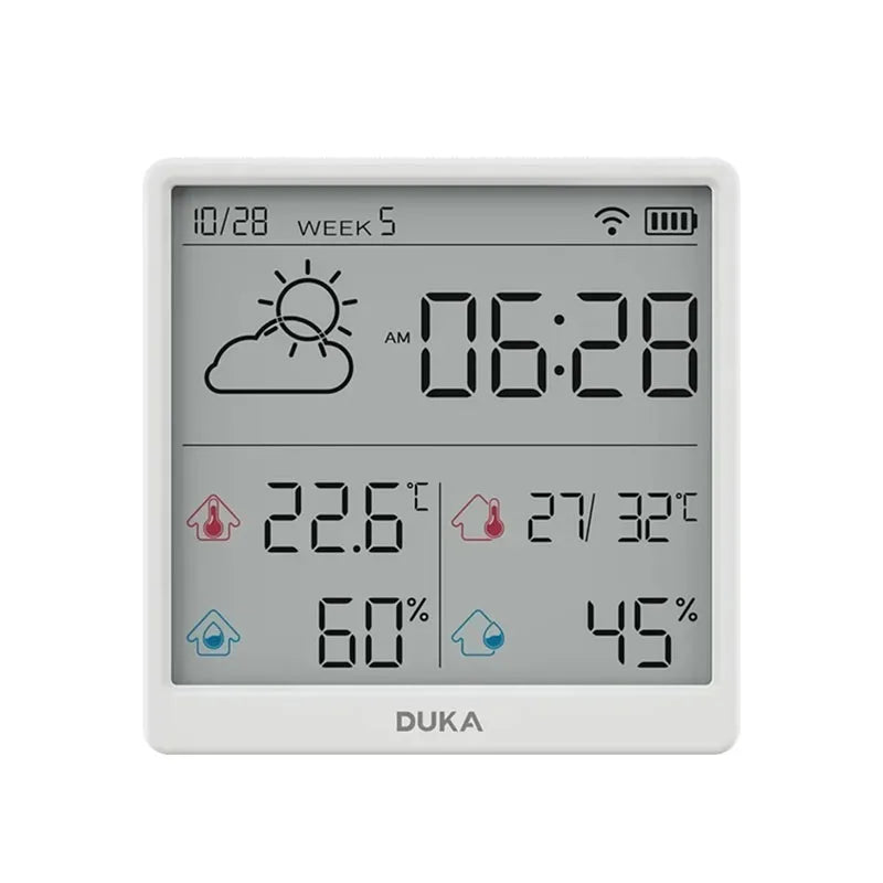 DUKA Wireless Smart WIFI Temperature & Humidity Meter Sensor