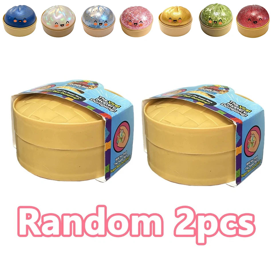 Giant Dumpling Squeeze Toy - Fun Decompression Fidget Toy