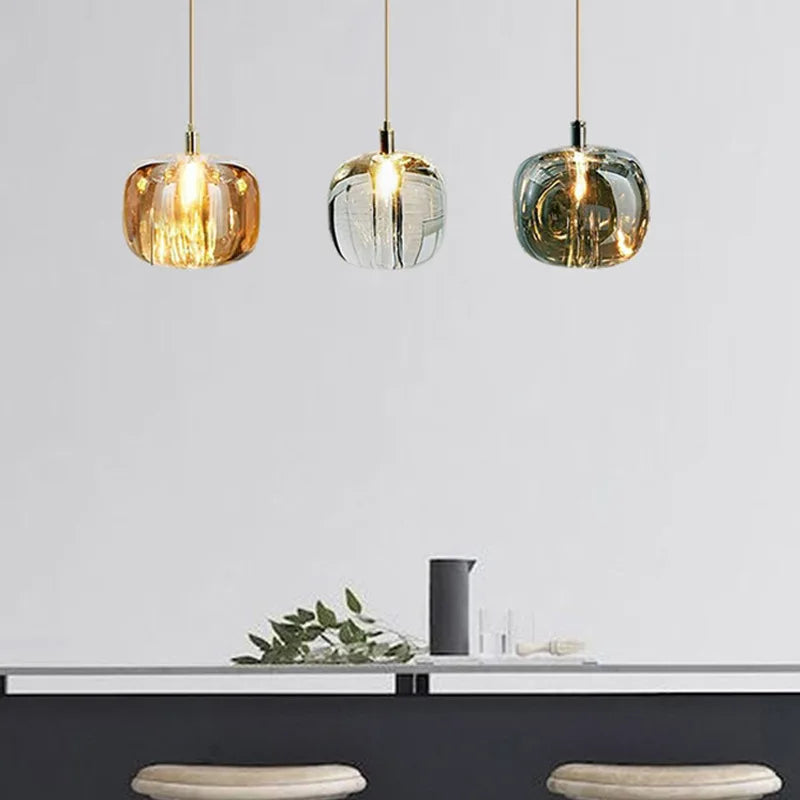 Elegant Modern Crystal Pendant Chandelier for Bedroom & Dining