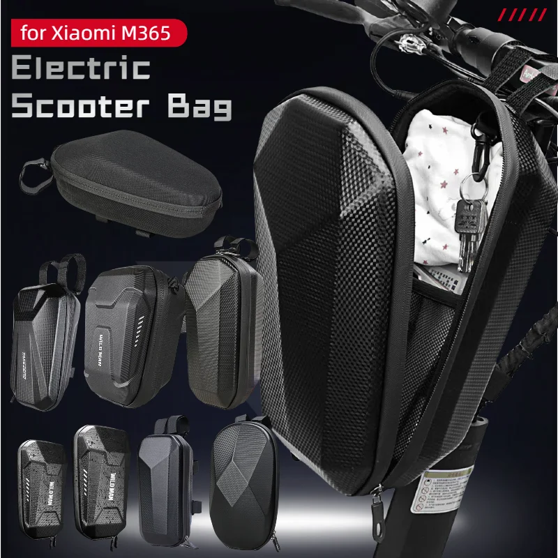 Portable Electric Scooter Storage Bag - Hard Shell & Reflective Safety