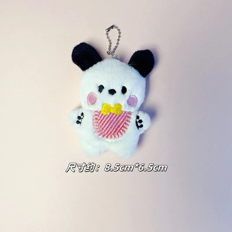 Kawaii Pochacco Plush Doll Keychain - Cute Gift for Kids & Collectors