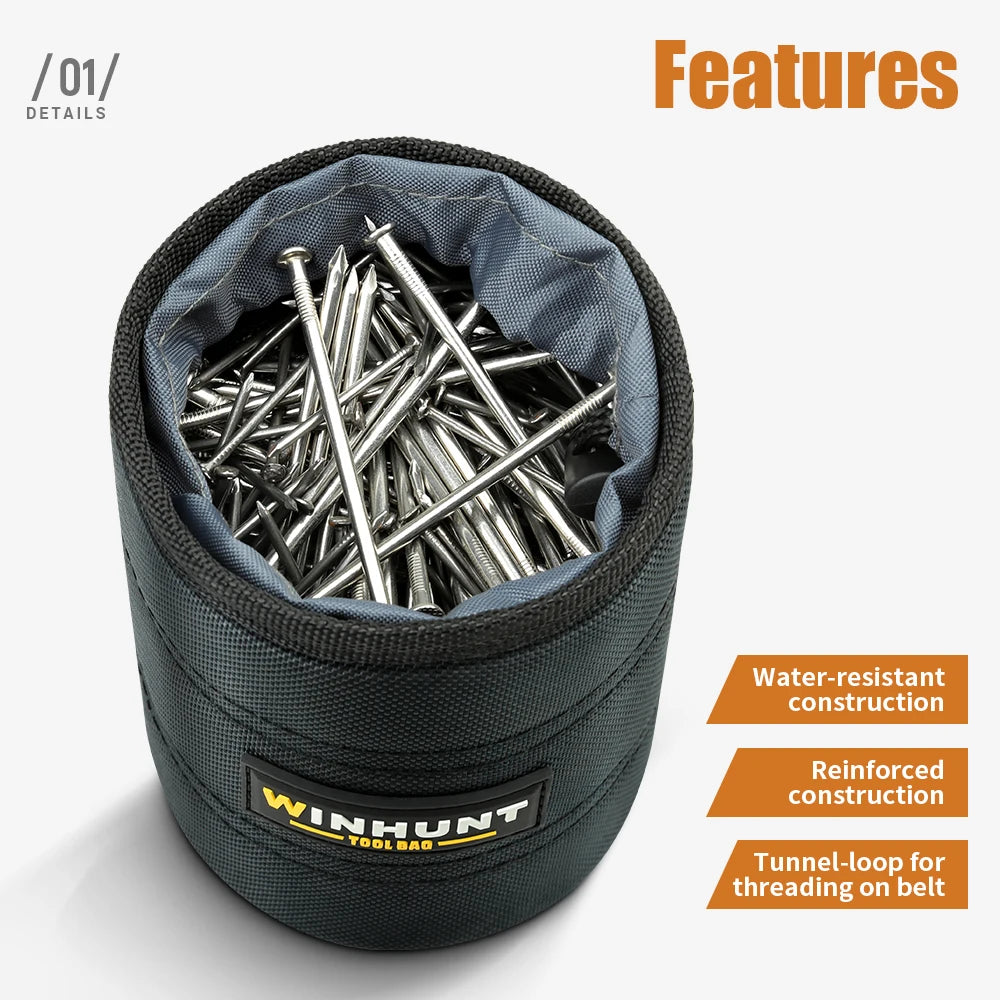 Durable Multi-Functional Tool Belt Pouch - Heavy-Duty Organizer