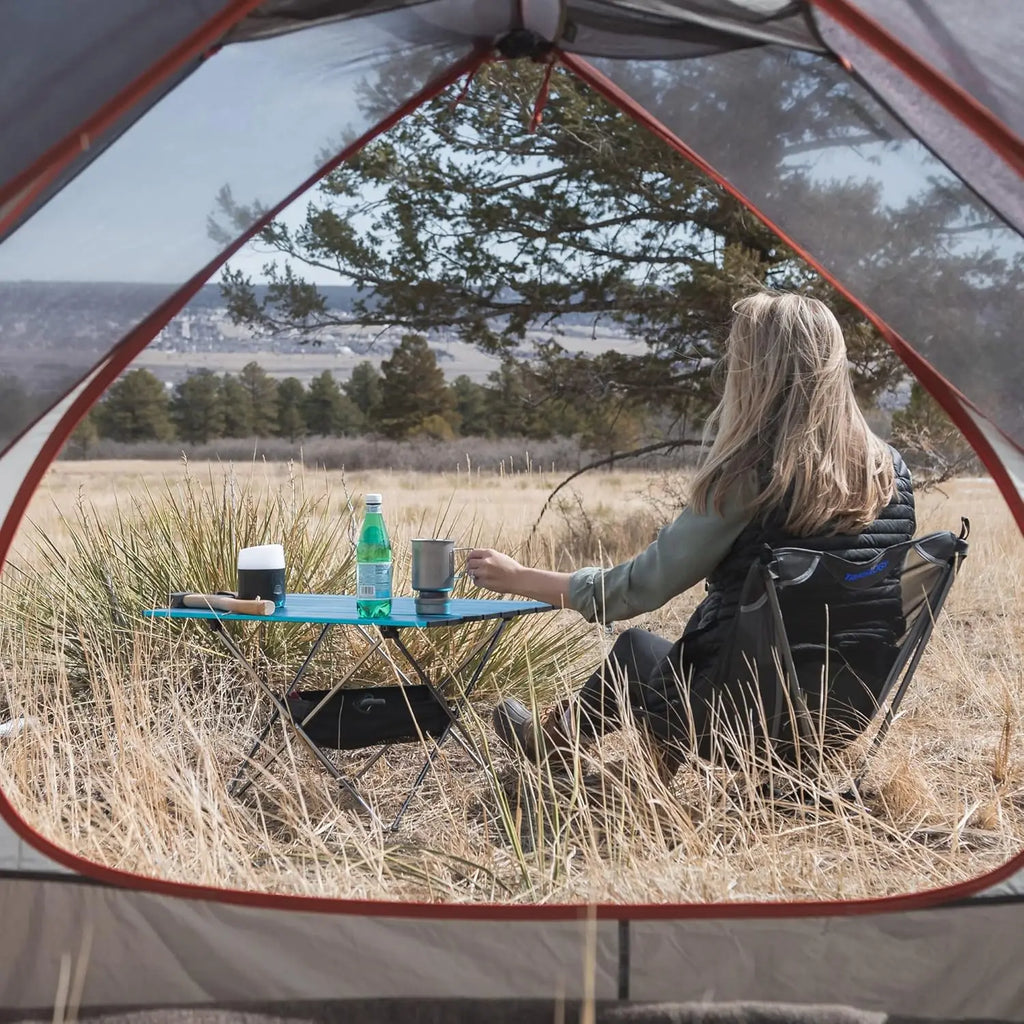 WESTTUNE Ultralight Camping Chair - Portable Aluminum Alloy Beach Chair