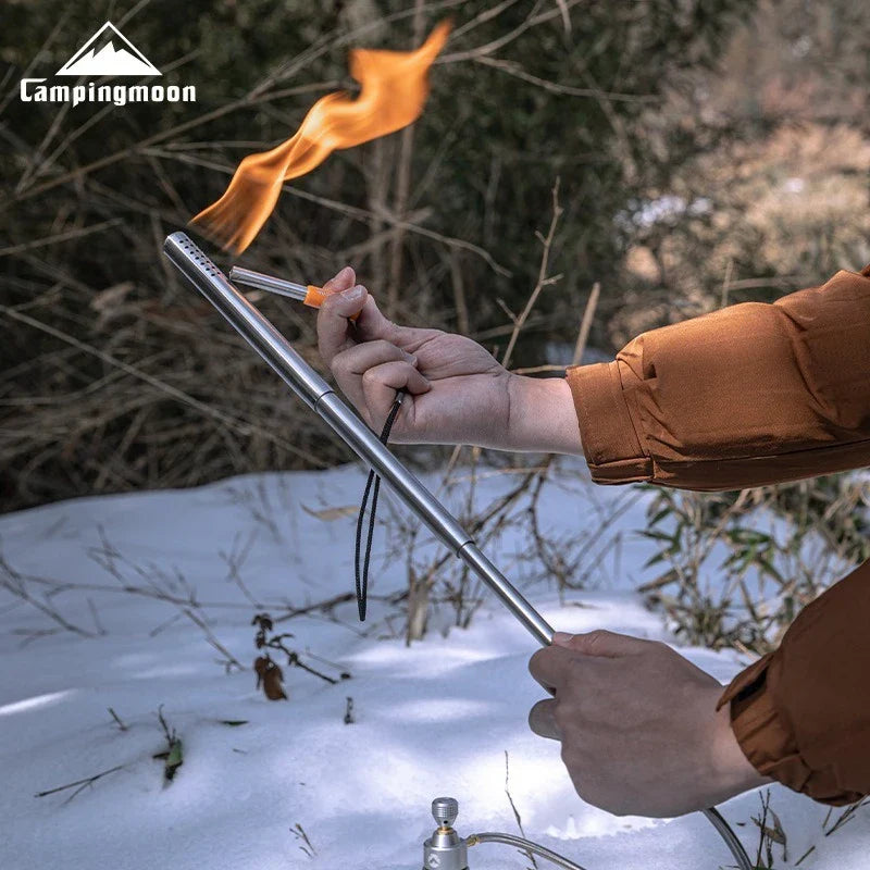 CAMPINGMOON XD-6-NE Outdoor Flame Spray Tool for BBQ & Adventure