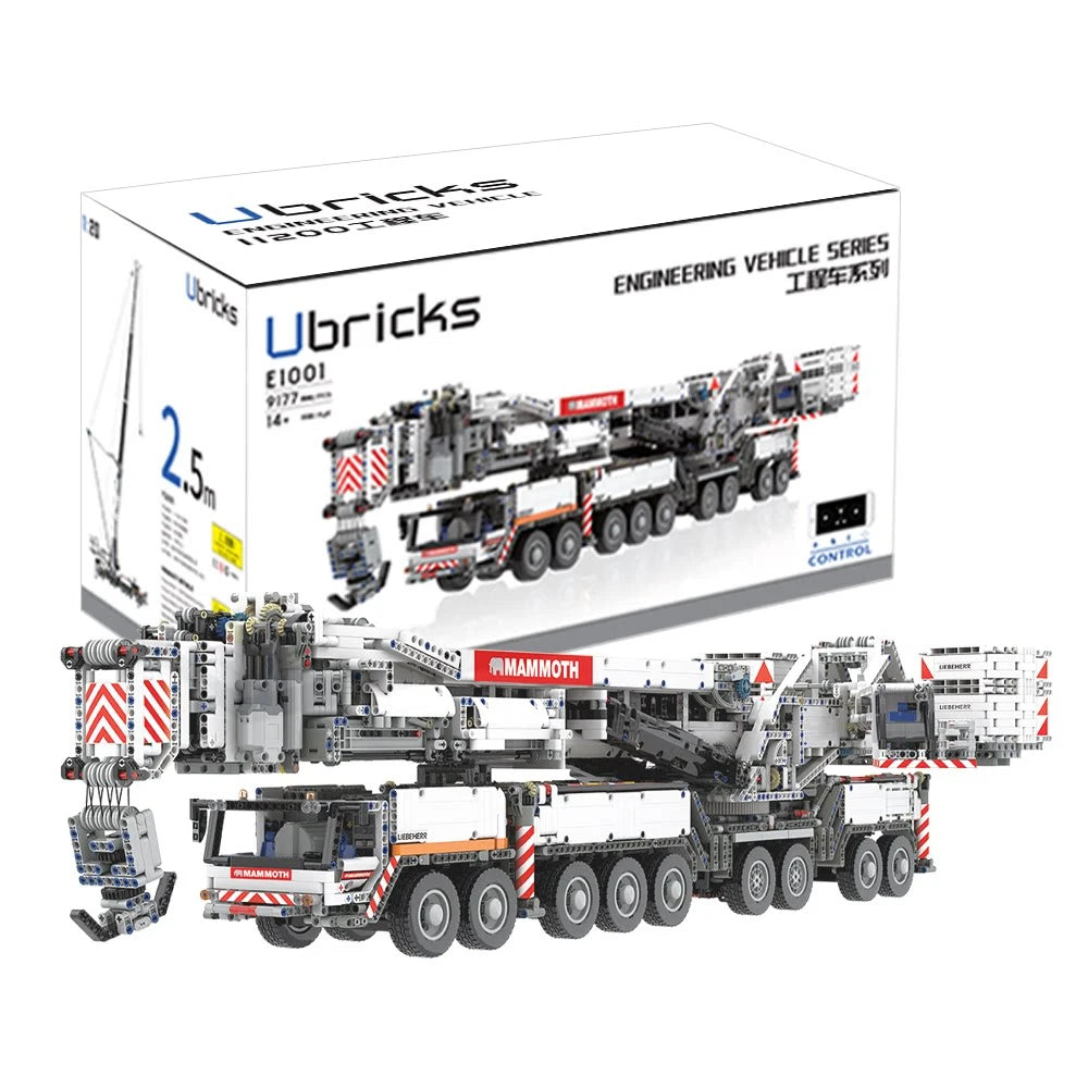 10400Pcs Motorized Mobile Crane Building Blocks - Educational Toy Set