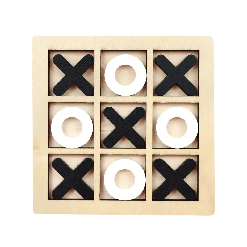 Montessori Wooden Chess Set - Educational Puzzle for Kids Ages 3-12