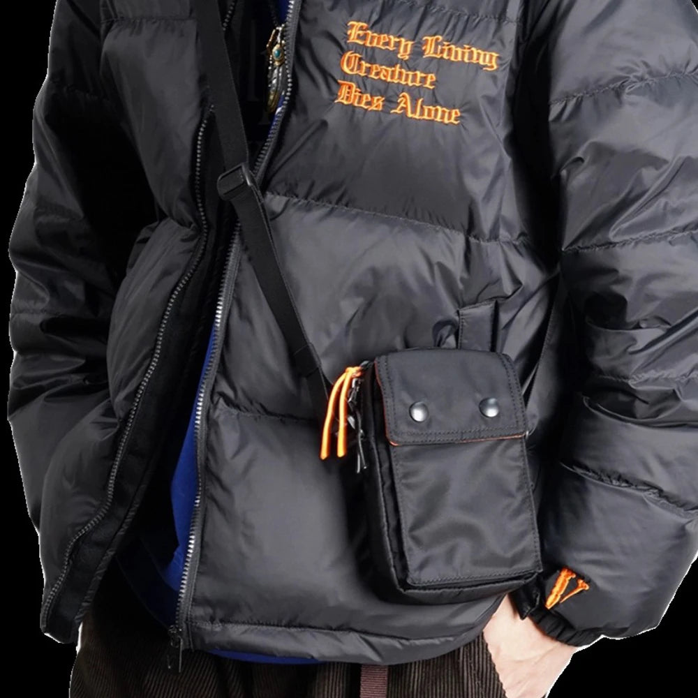 Lightweight Nylon Shoulder Bag - Water Resistant & Versatile