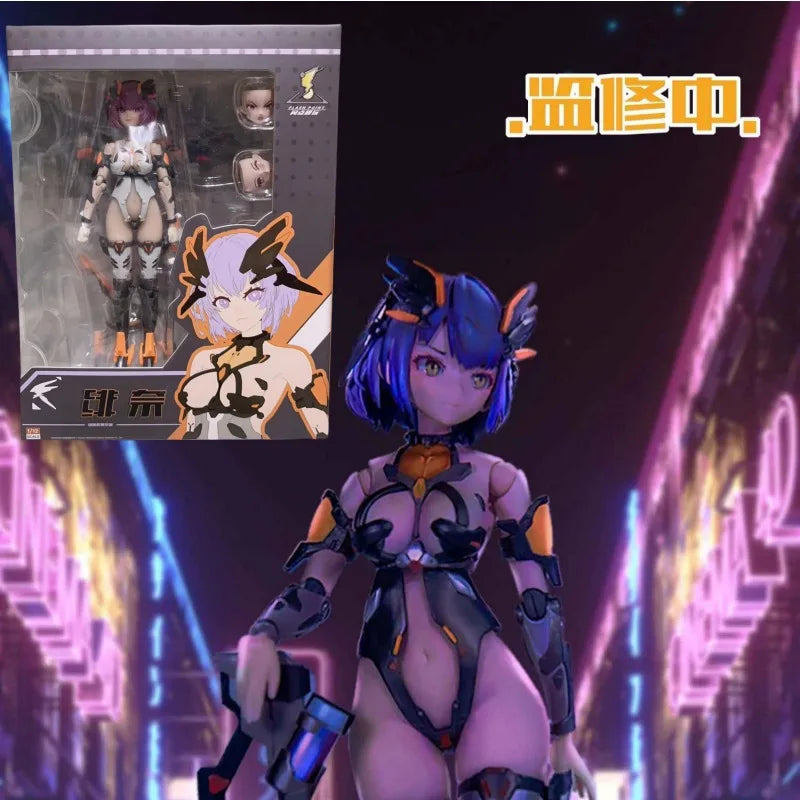 Flashpoint 1/12 Scale Mech Doll Hana with Replaceable Face - Full Set