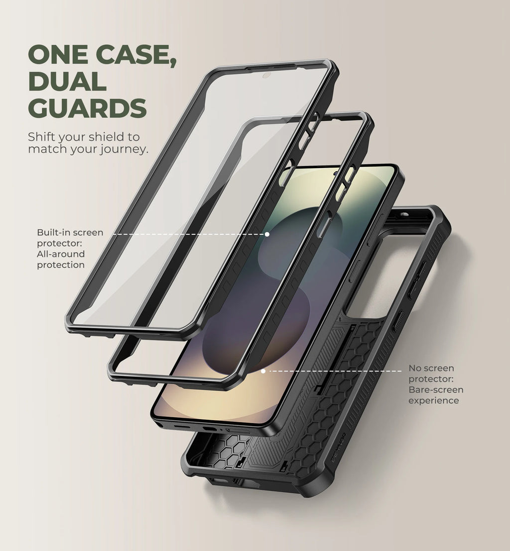Dexnor Shockproof Case for Samsung Galaxy S26/S26 Ultra - Full Body Protection