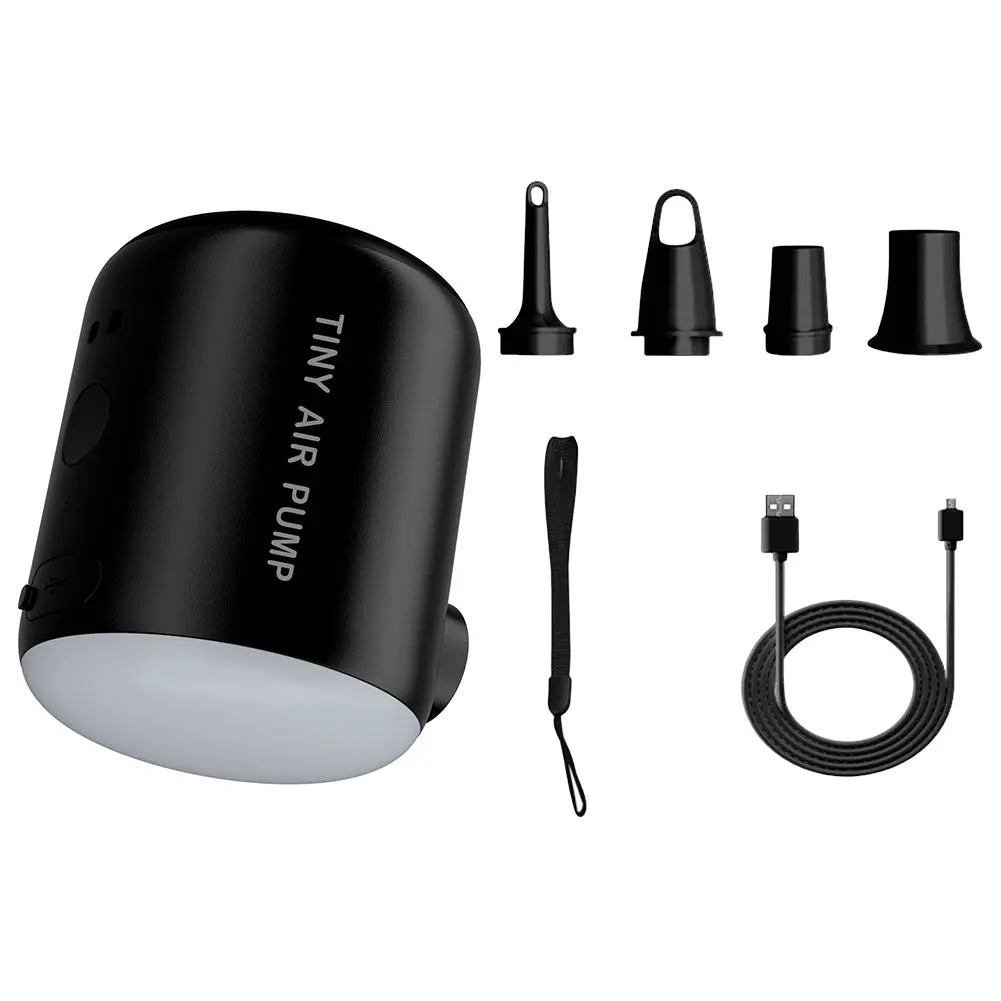 4000Pa Portable Wireless Air Pump - Rechargeable Inflator & Lantern