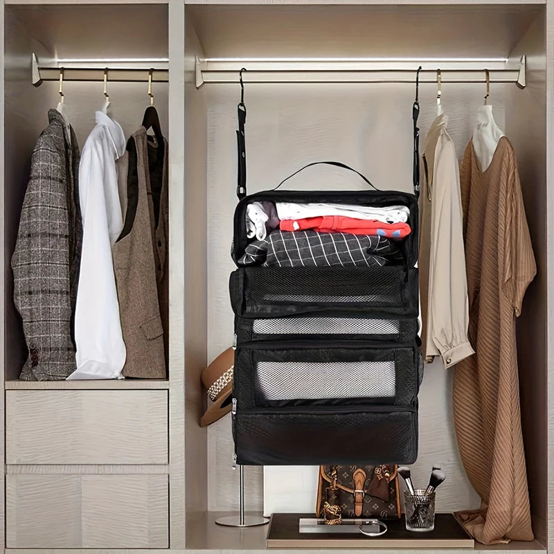 Travel Luggage Organizer - Collapsible Clothes Storage Bags