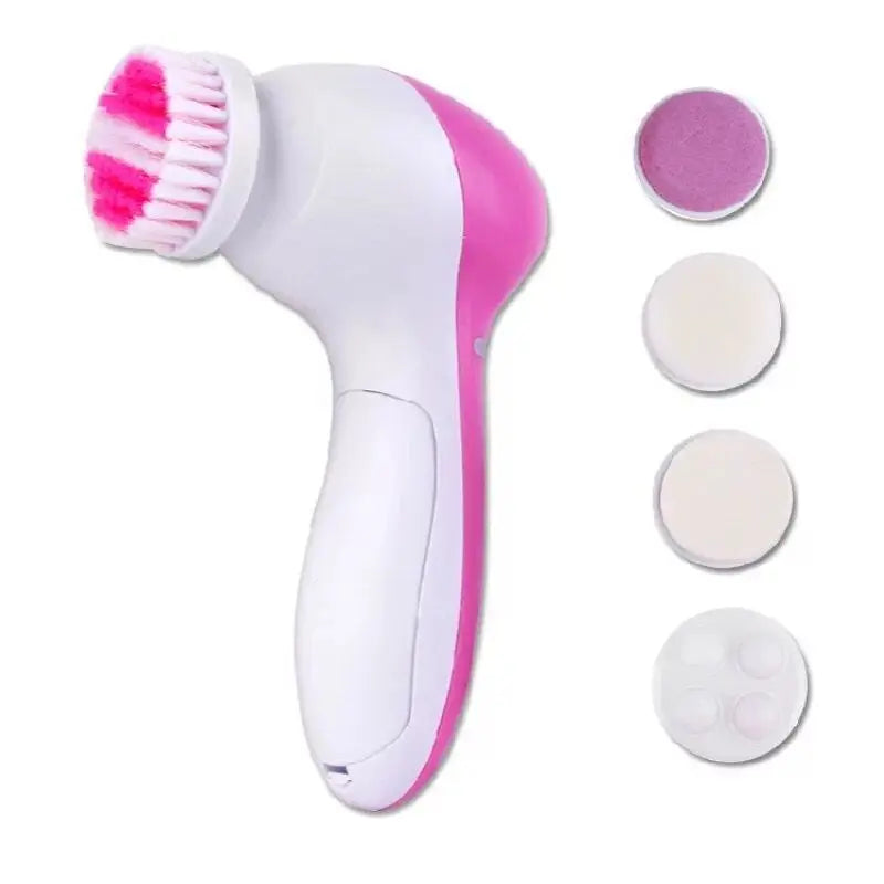 5-in-1 Electric Facial Cleaner & Massager for Deep Skin Purification