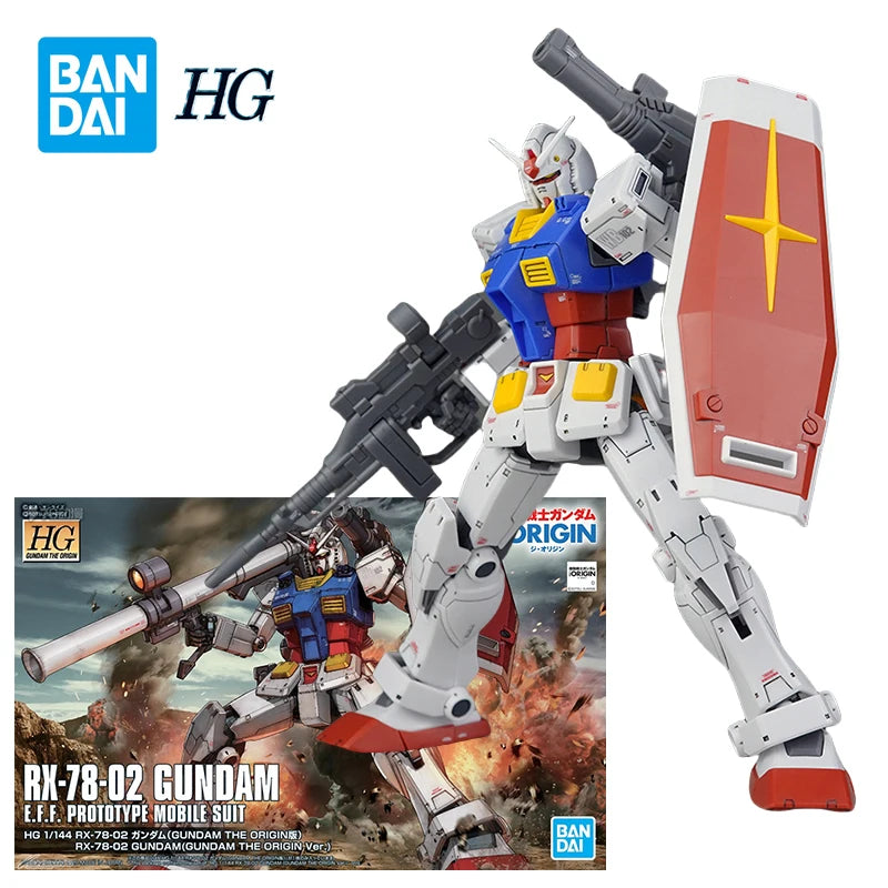 Bandai RX-78-02 Gundam Model Kit - Epic Assembly Action Figure