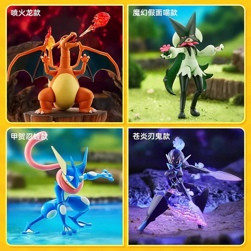 Creative Block Building Set with Iconic Characters - Lucario & More