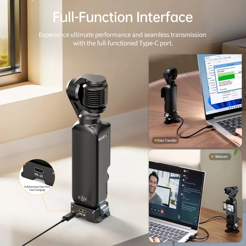 Ulanzi PK-10 Expansion Adapter for DJI Osmo Pocket 3 - Versatile Mount