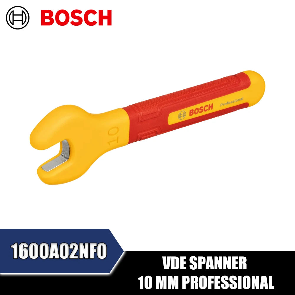 Bosch VDE Insulated Spanner Set - 8/10/13/17mm Professional Tools