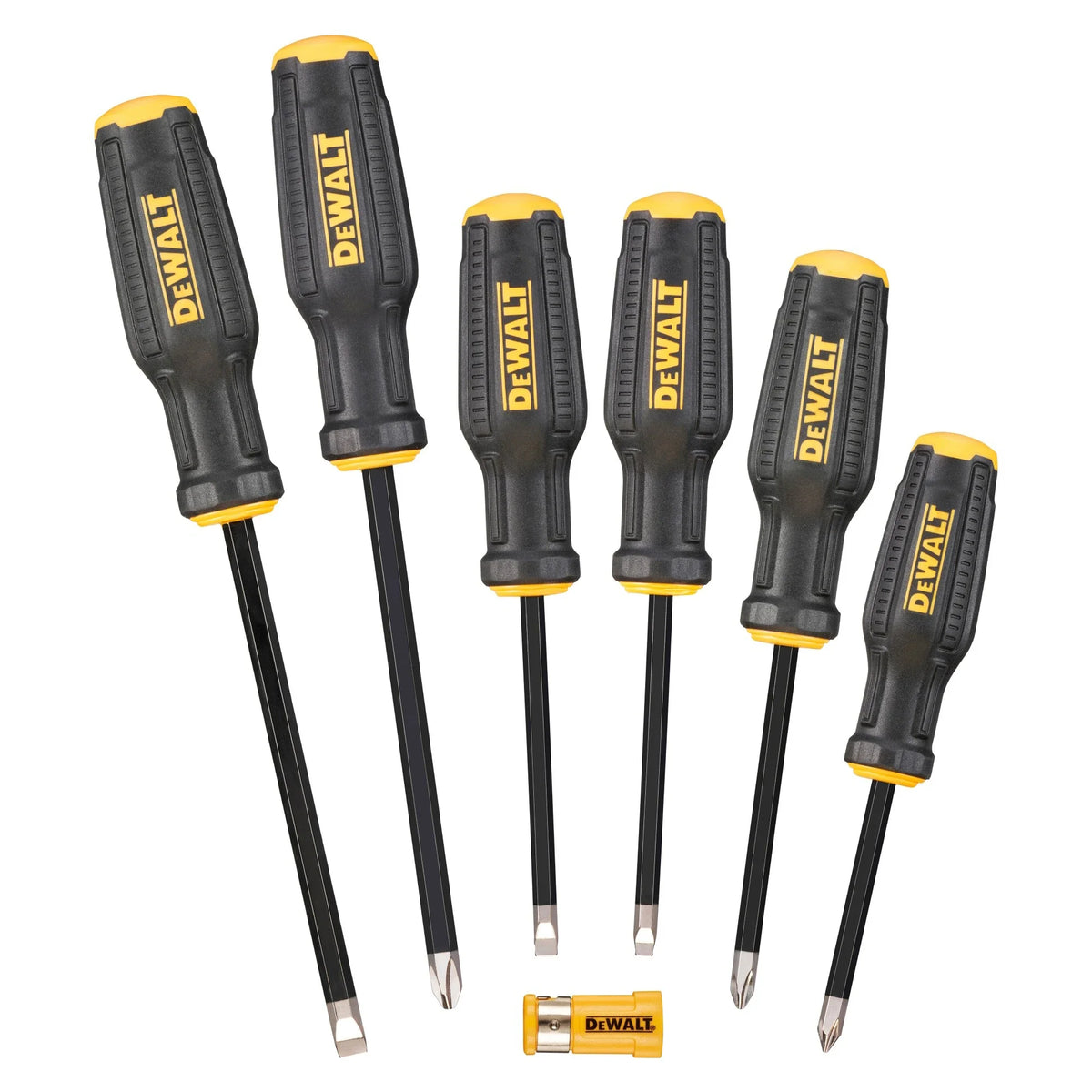 DEWALT 6-Piece Tip Screwdriver Set | MaxFit Design & Ergonomic Handle