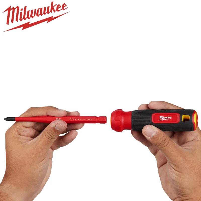 Milwaukee 4-in-1 1000V Insulated Slim Tip Screwdriver Set