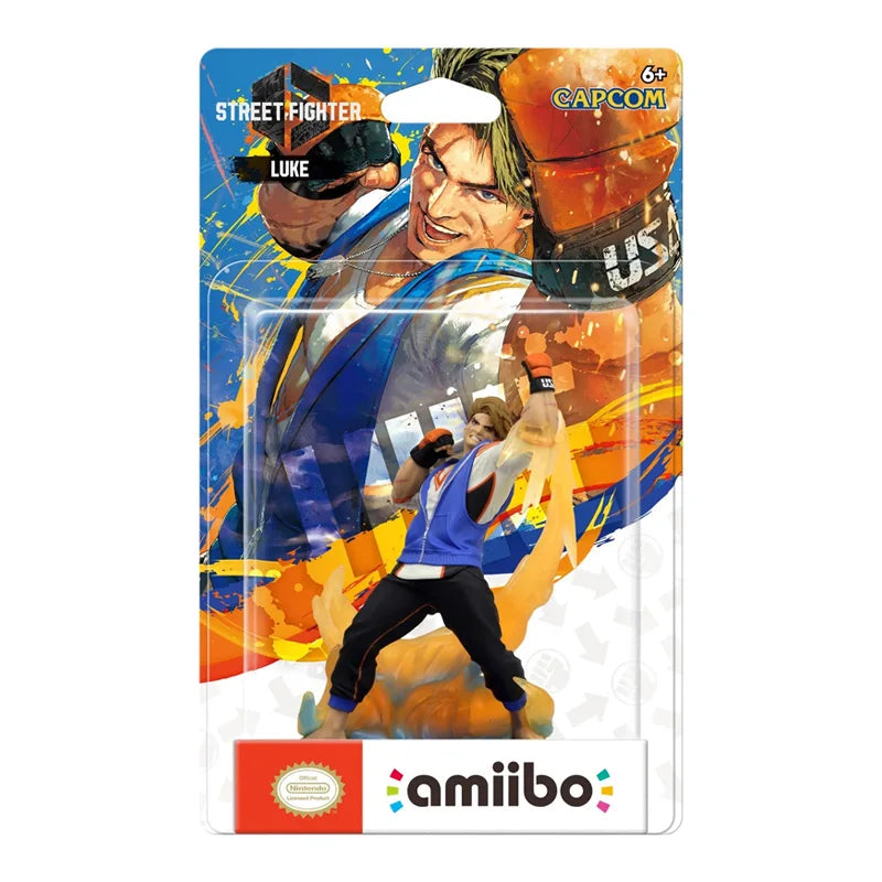 ARTSWIFT Luke Jamie Kimberly Fighter 6 Amiibo - Genuine NS Figurine