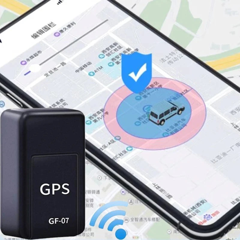 GF07 Magnetic Mini GPS Tracker - Real-Time Vehicle & Pet Locator