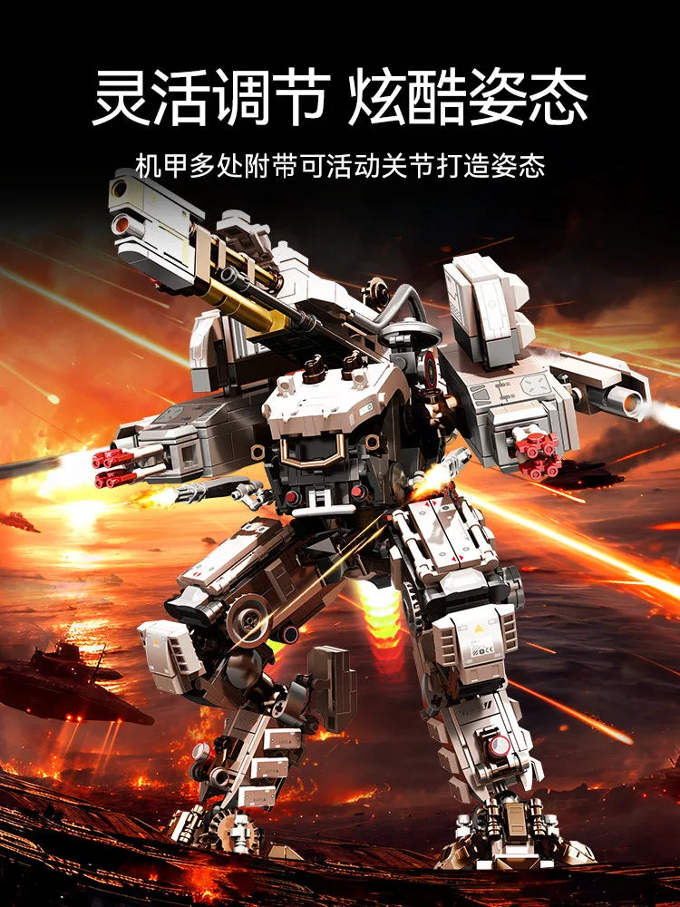 SEMBO BLOCK Wandering Earth Mecha Building Toy – Inspire Creativity!