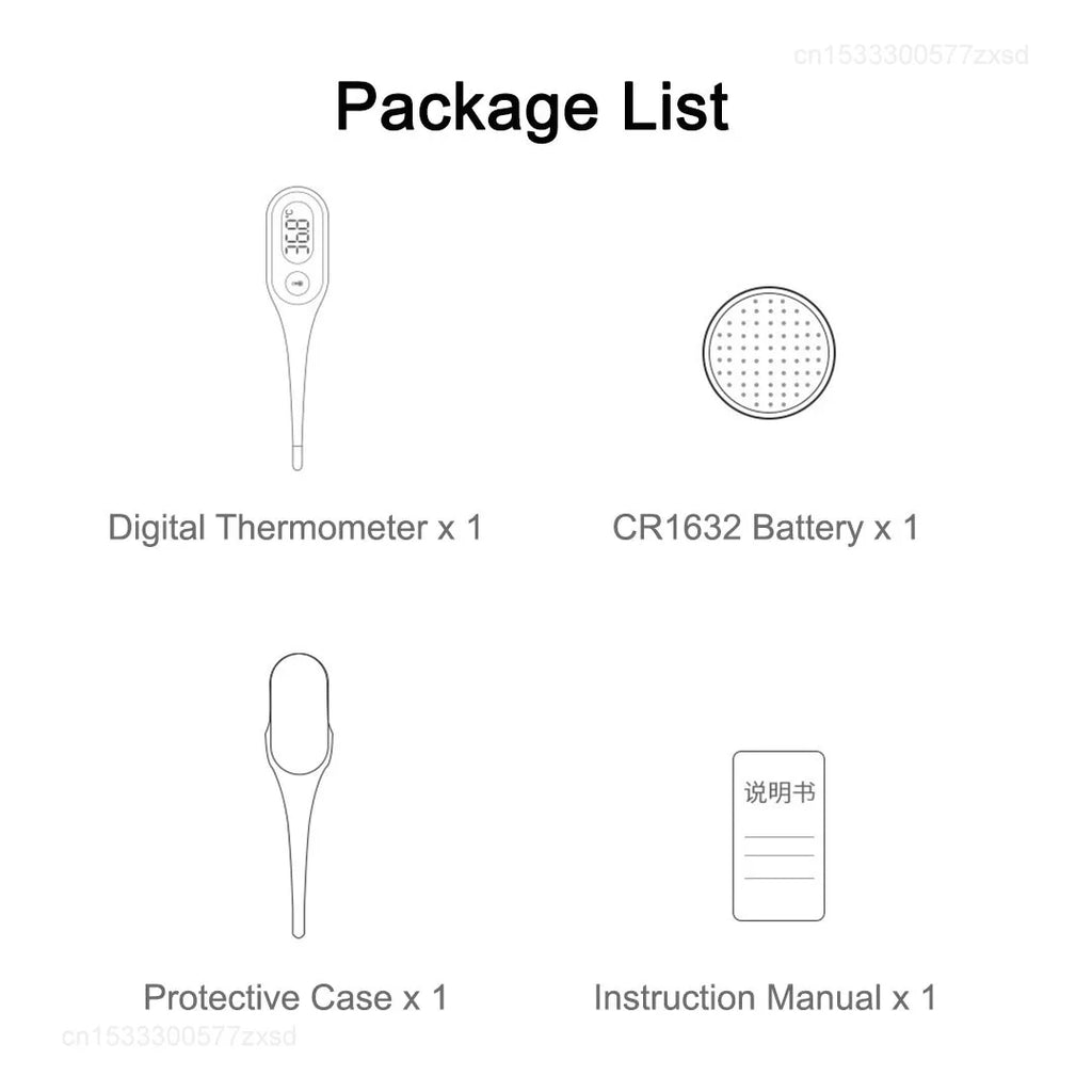 iHealth Digital Body Thermometer - Fast & Accurate for All Ages
