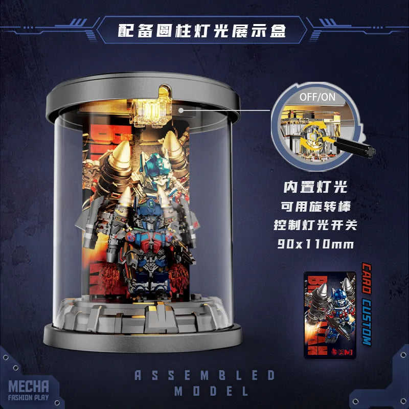 Creative Micro Building Block Set - Optimus Model Gift for All Ages