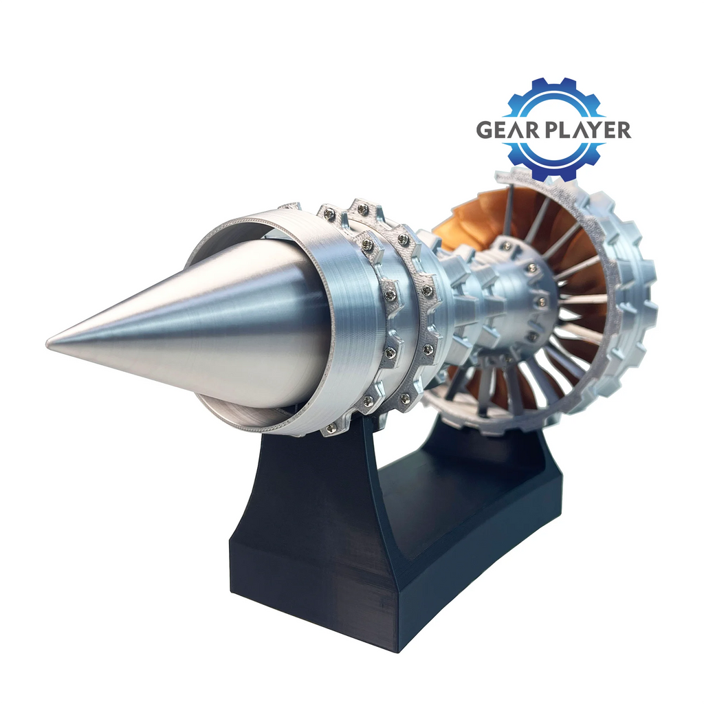 TR900 Turbofan Engine Model Kit - Precision DIY STEM Toy for Aviation Lovers