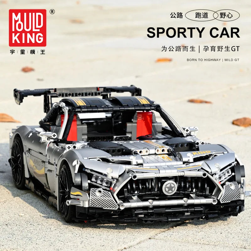 Mould King 13126 1:8 Remote Control Super Sport Car Building Set