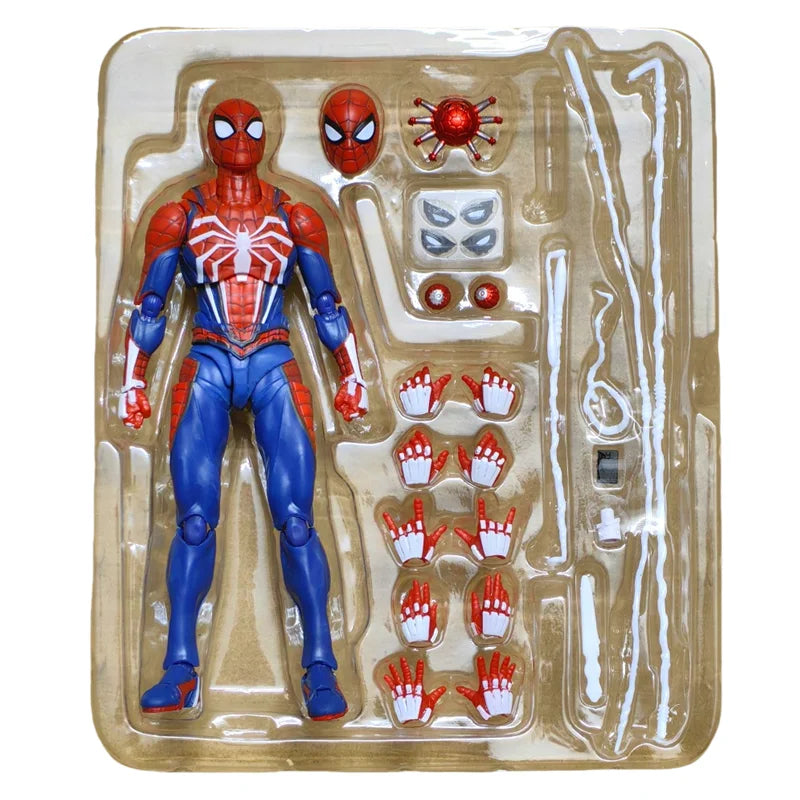 Fondjoy Spider-Man Action Figure - Detailed Peter Parker Model Toy