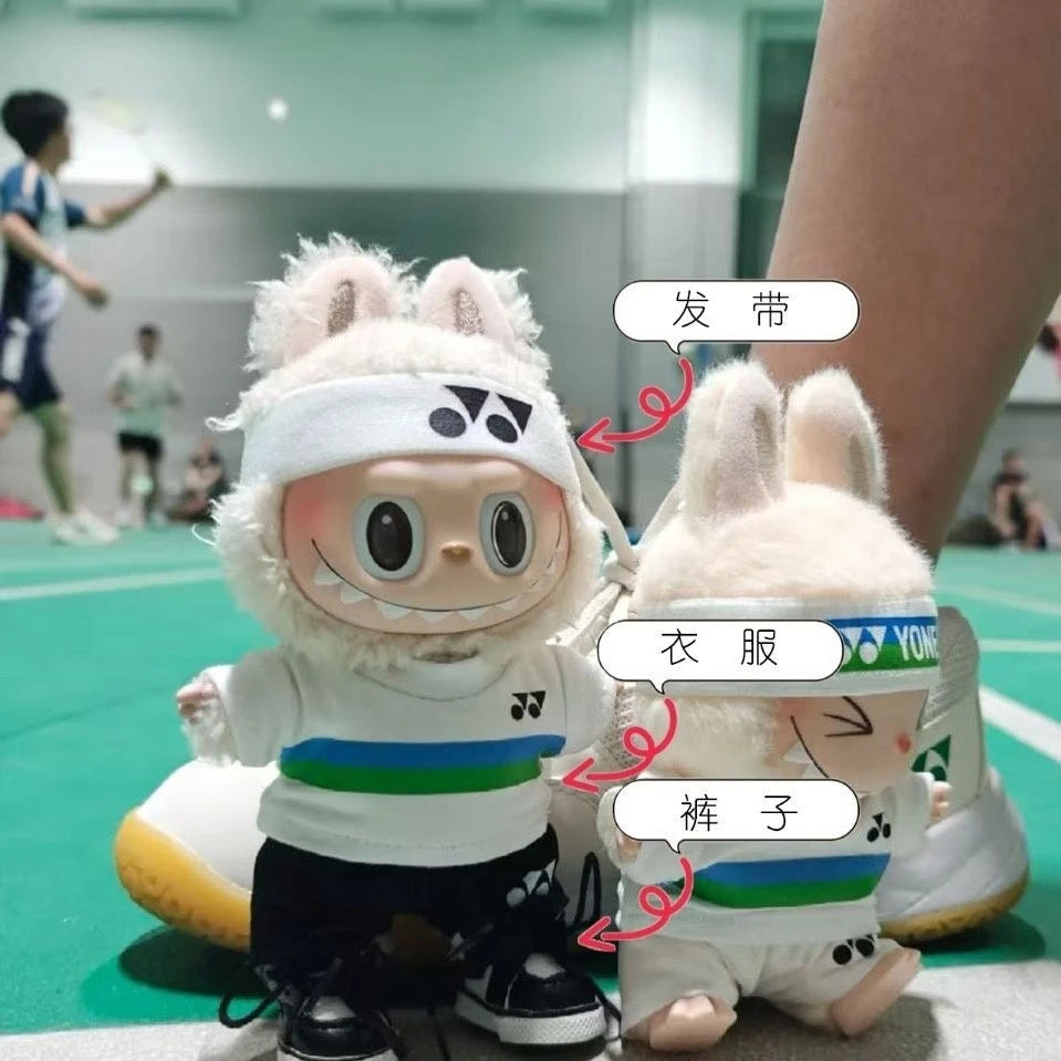 Stylish Sports Doll Clothing Set for Badminton Enthusiasts