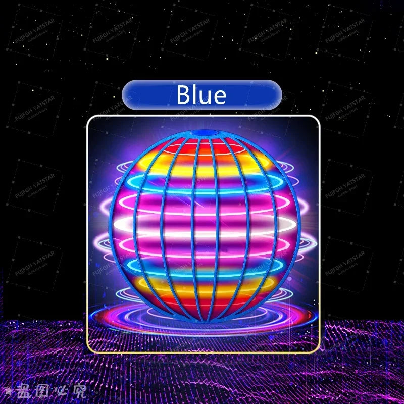 LED Flying Ball - Gyroscopic Anti-Gravity Toy for Kids