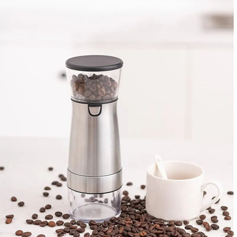 Portable USB Electric Coffee Grinder with Ceramic Core
