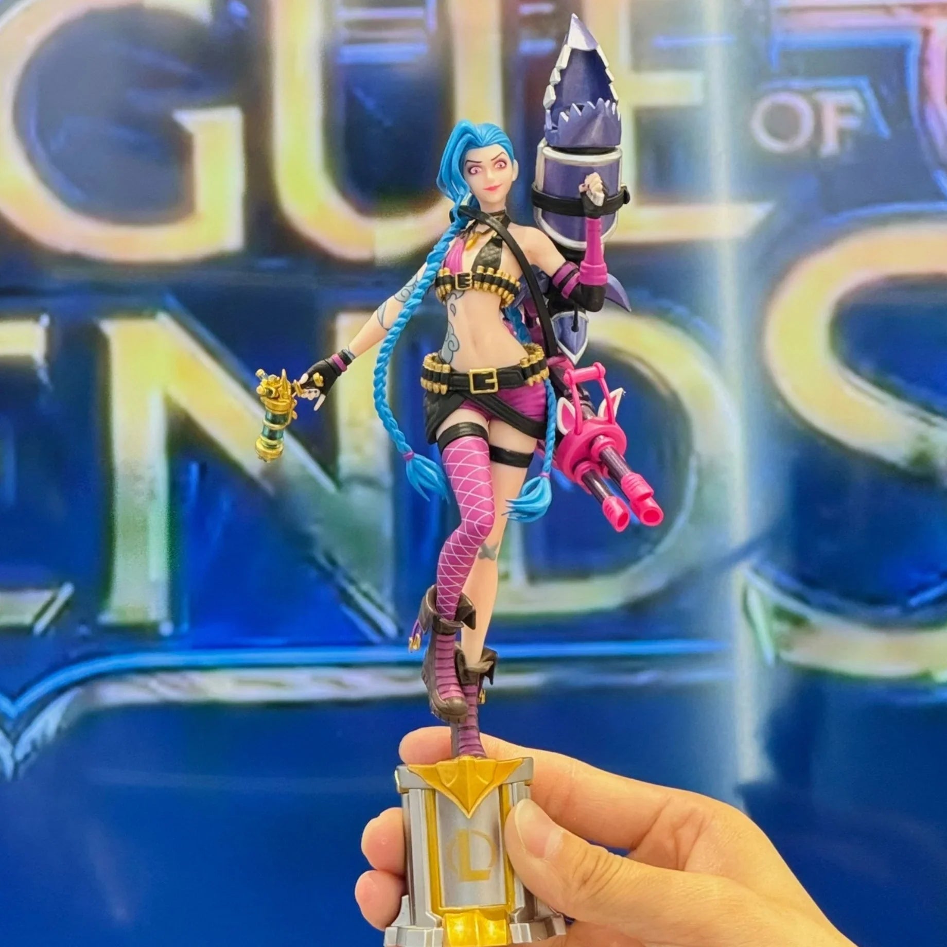 Luxanna Crownguard Anime Figure - Collector's Edition