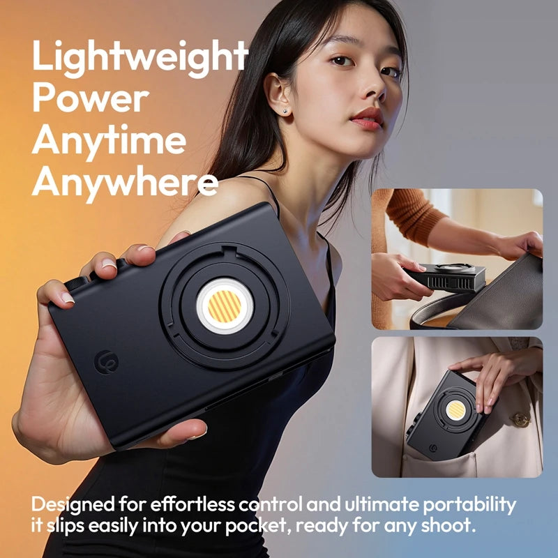 Ulanzi C01 100W Bi-Color COB Light with Cooling Fan for Vlogging