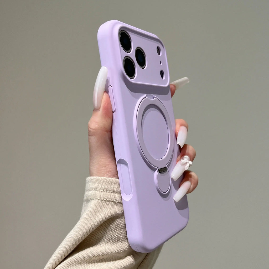 360° Magnetic Ring Holder Case for iPhone 17 Pro Max & Air 15