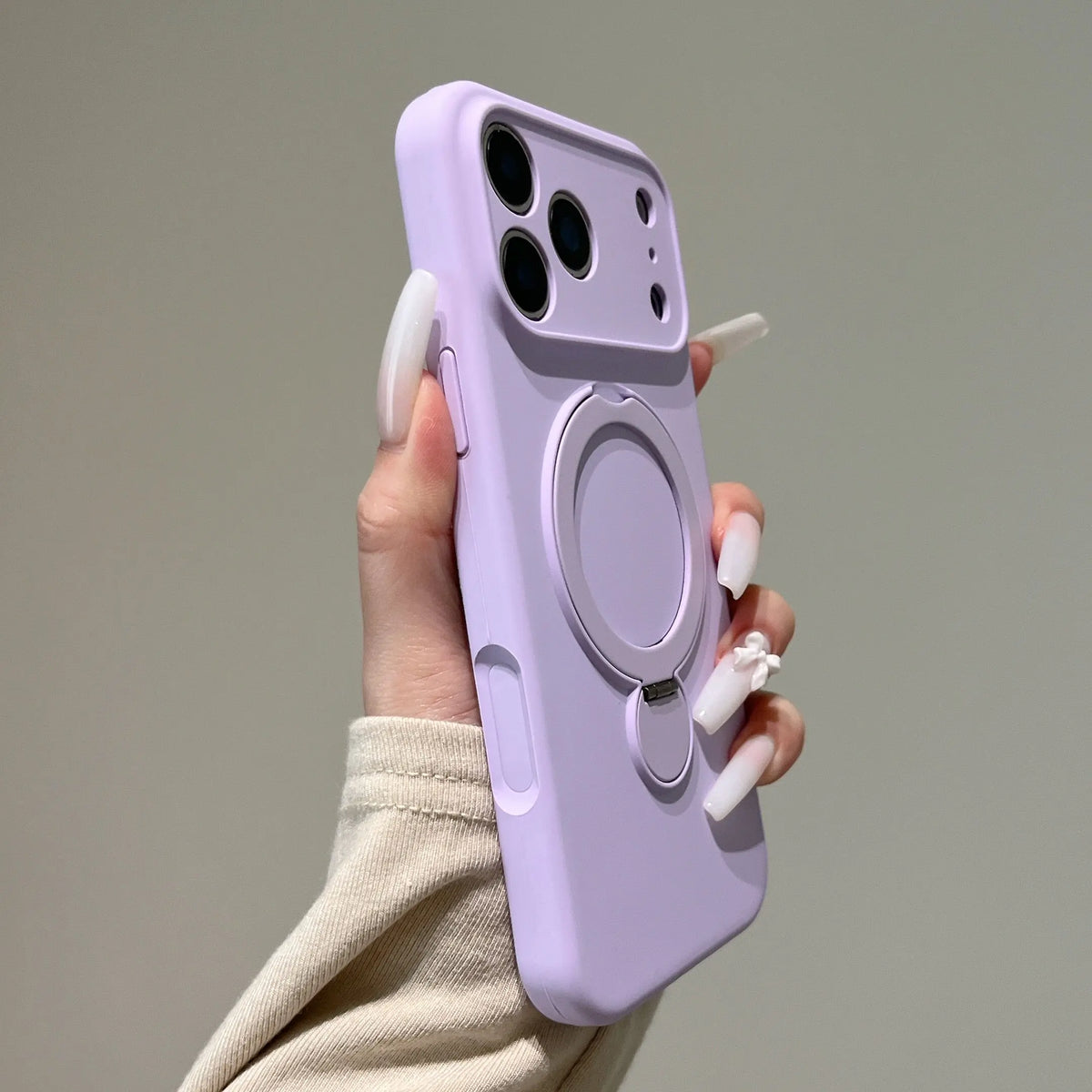 360° Magnetic Ring Holder Case for iPhone 17 Pro Max & Air 15
