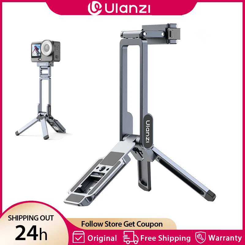 Ulanzi MA37 Mini Tripod for DJI Action 5/Osmo Nano - Compact & Magnetic