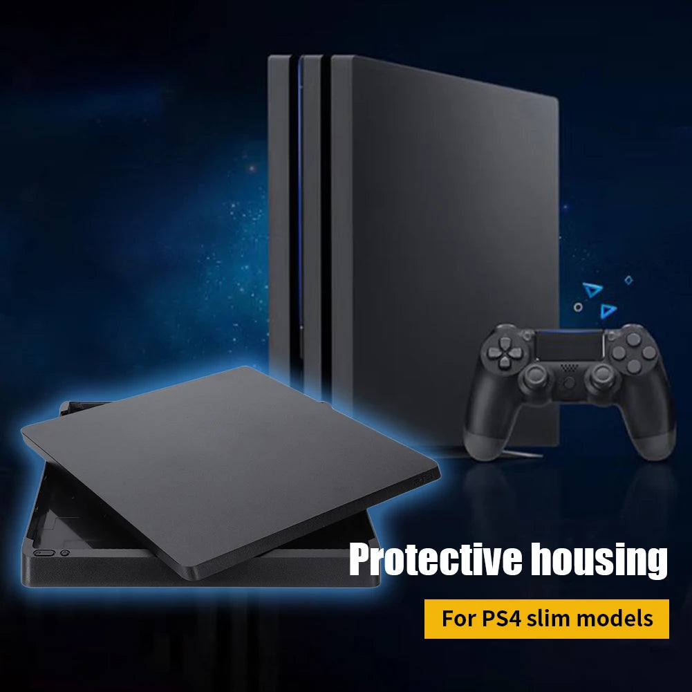 Black Protective Shell Case Cover for PS4 Slim & Pro Models