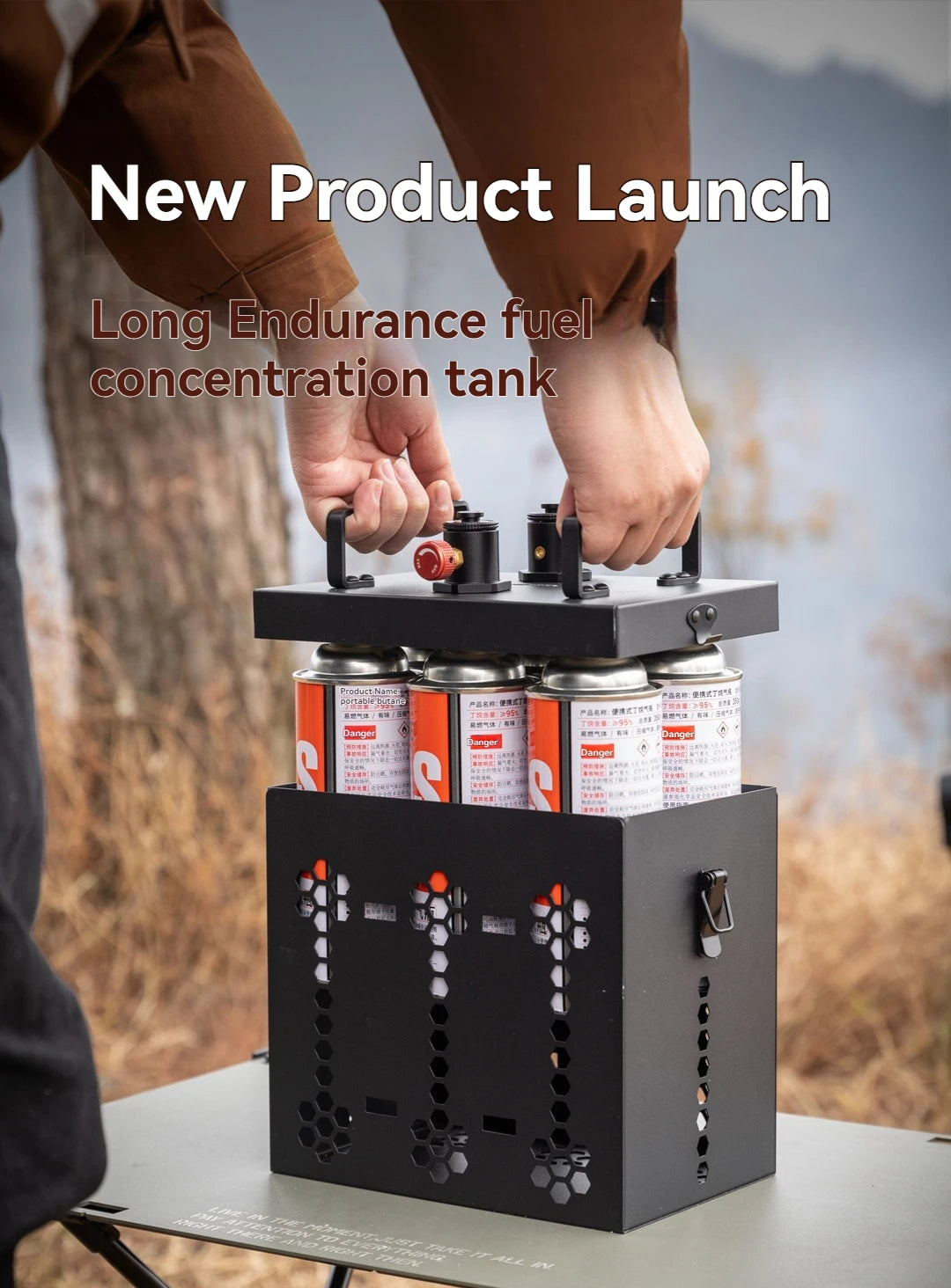 CAMPINGMOON BKZ63 Multi-Fuel Storage System for Camping & RVs