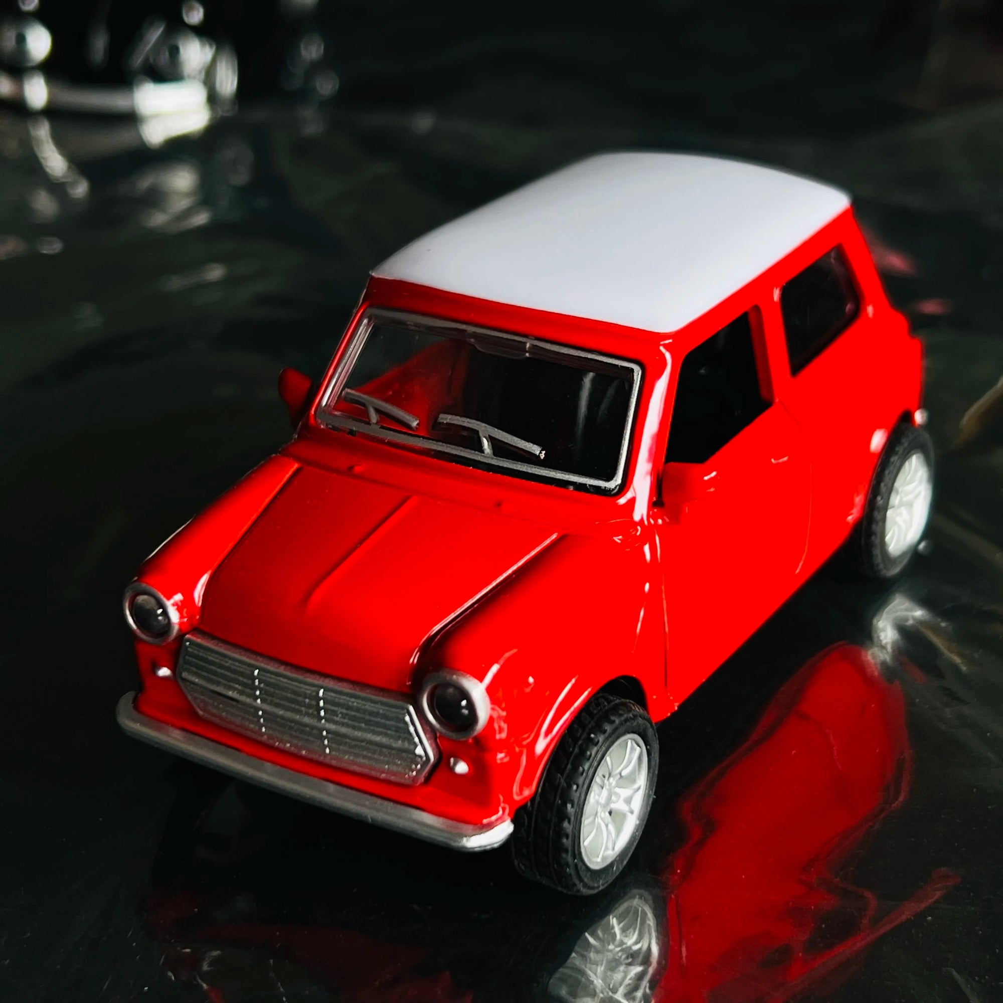 Classic Metal Sports Car Model - Retro Toy for Kids & Collectors