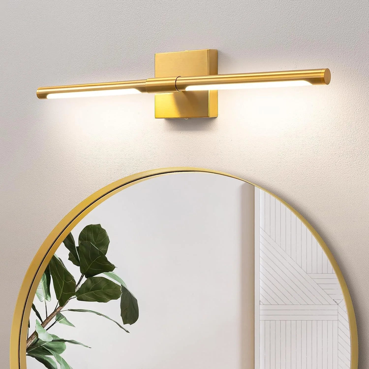 2-Piece LED Dimmable Picture Light - 10000mAh USB Rechargeable