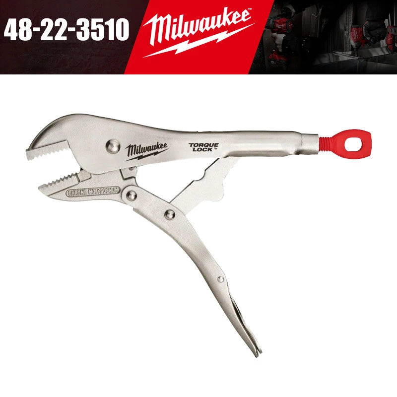 Milwaukee TORQUE LOCK 7-Inch Straight Mouth Locking Pliers