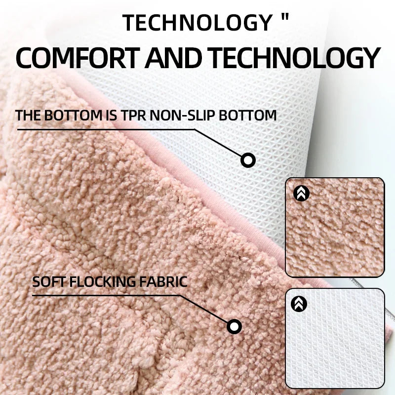 Olanly Absorbent Indoor Door Mat - Washable & Anti-Slip Carpet