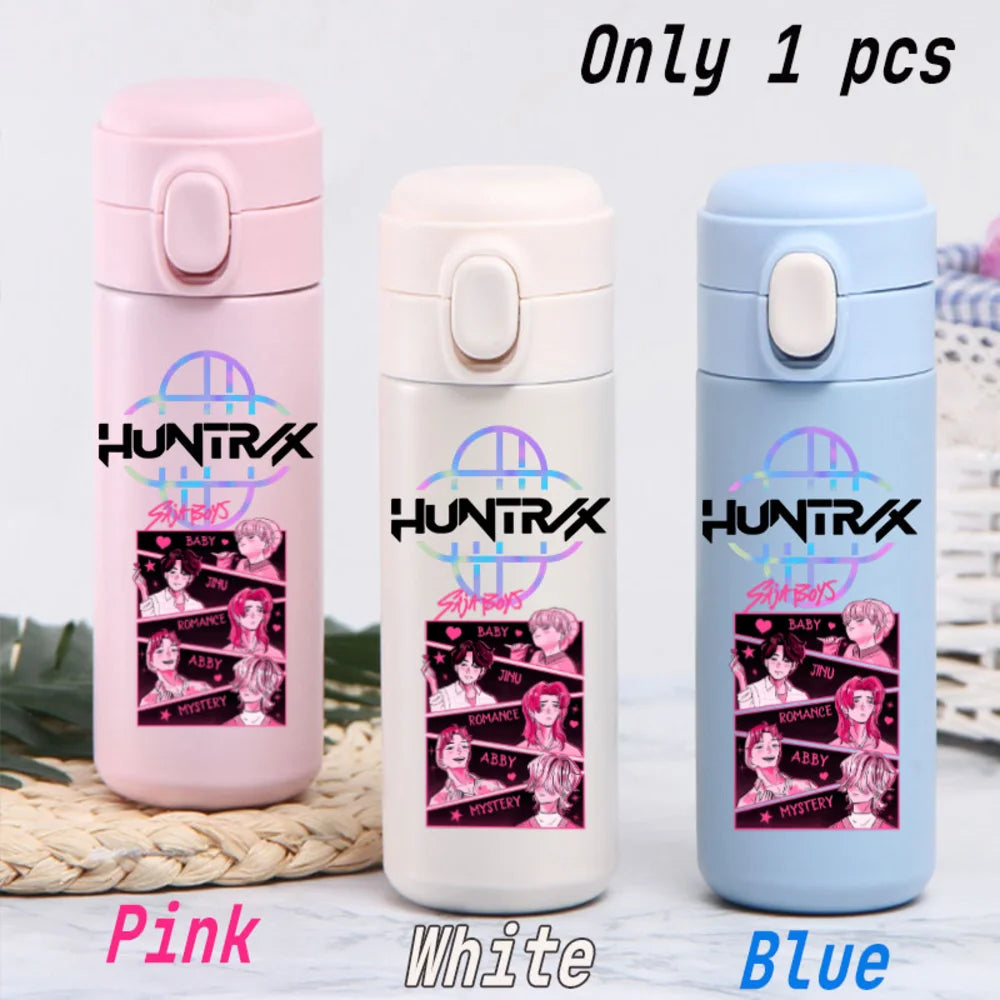 KPop 420ML Insulated Thermos Cup - Stylish Water Bottle Gift