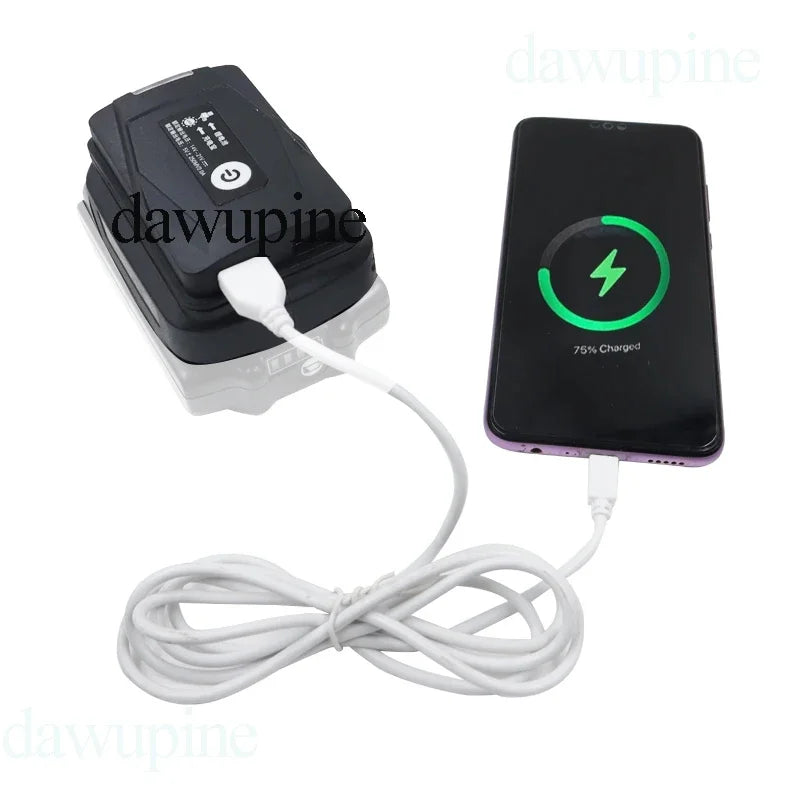 Versatile Li-ion USB Adapter for Makita 18V Batteries & Flashlight