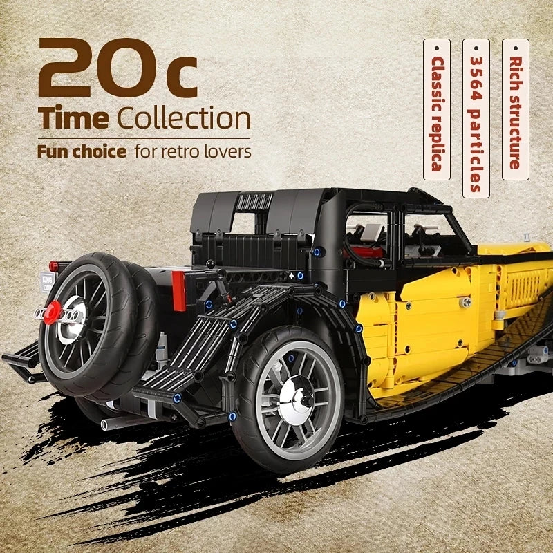 MOULD KING Motorized T50 Classic Car Building Blocks Set