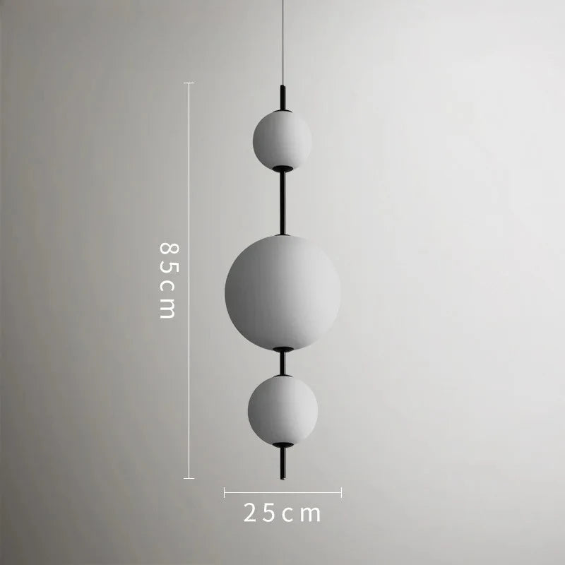 Nordic Minimalist LED Chandelier - Modern Pendant Light for Dining & Bedroom