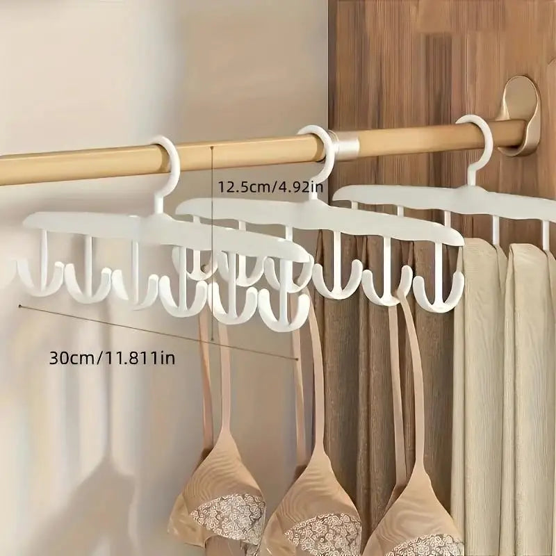 12-Hook Rotating Hanger - Space-Saving Closet Organizer